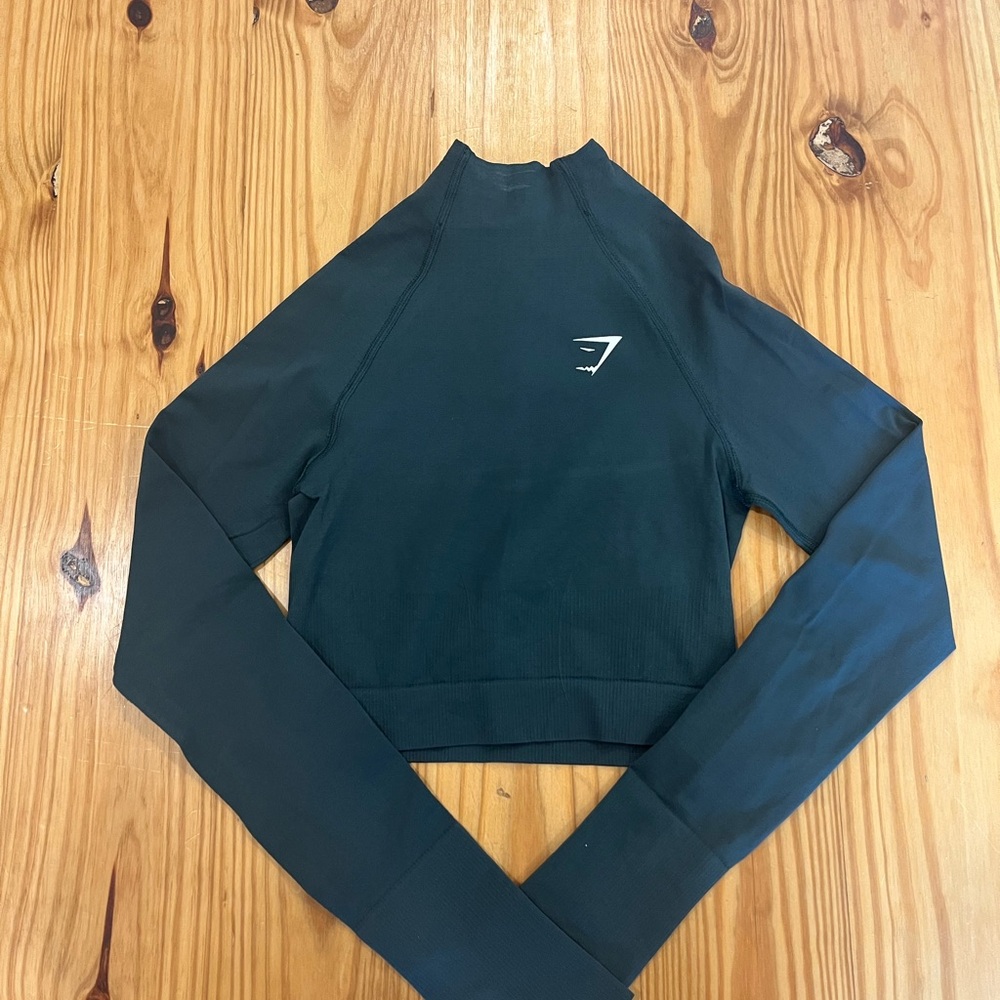 Gymshark Forest Green Long Sleeve Top